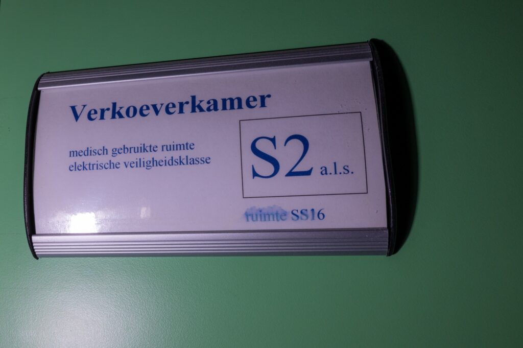 Na de operatie.