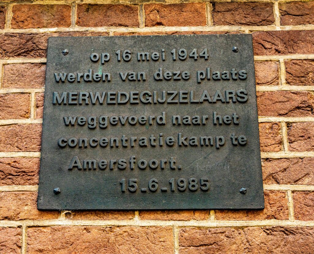 Gedenkplaat Merwedegijzelaars