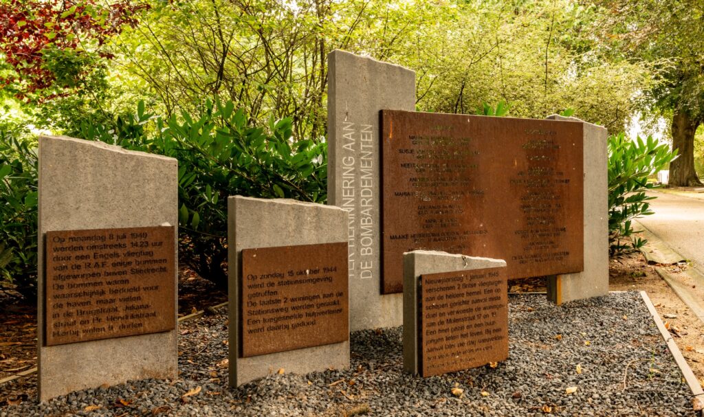 Monument voor de gevallenen.
