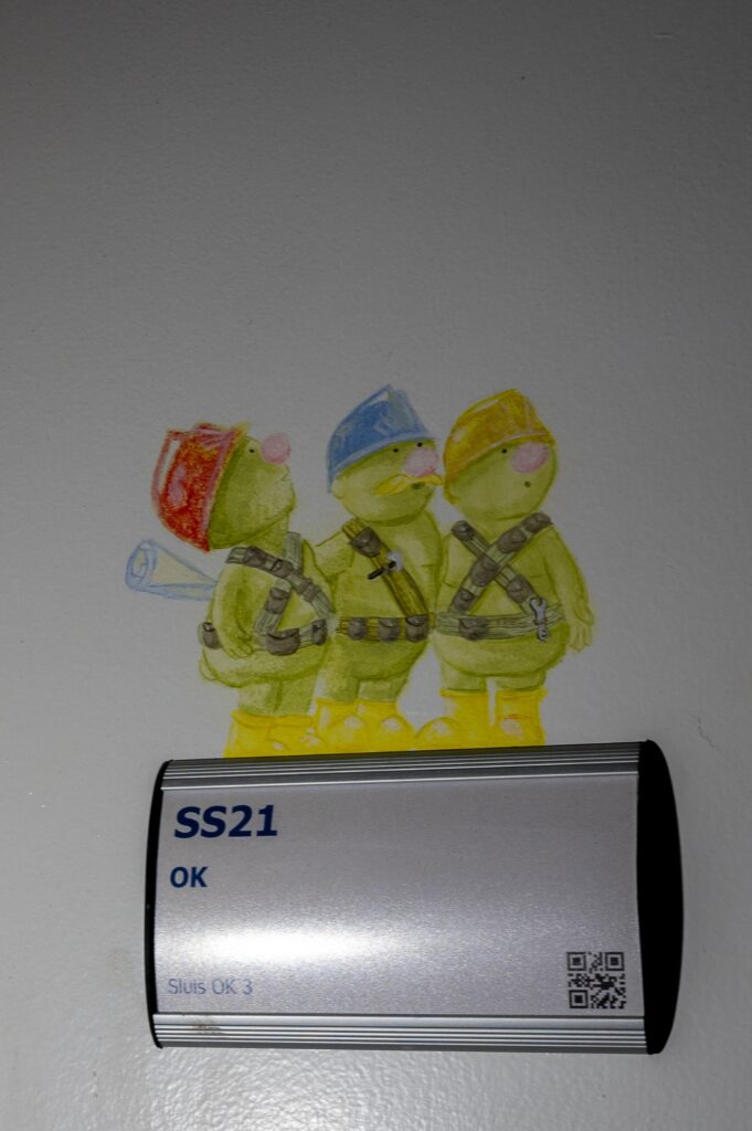 Voor de operatiekamer.