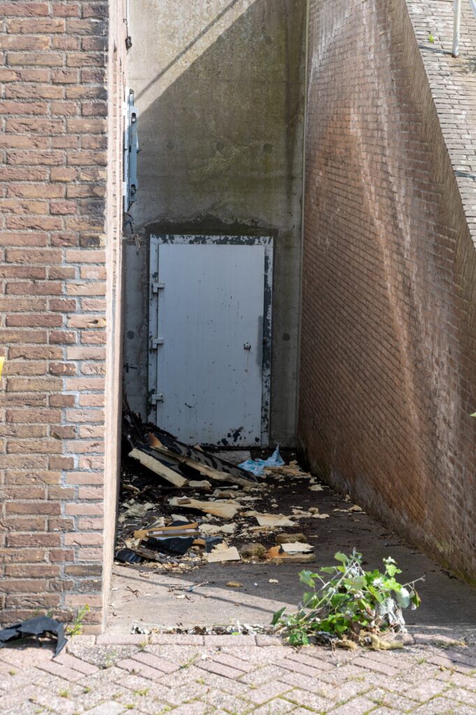 De verborgen ingang.