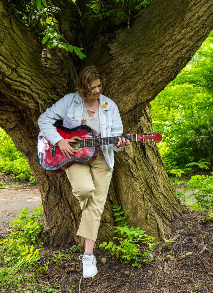 Muziek in het groen.