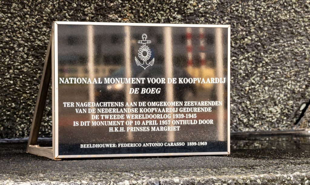 Herinnering aan de Koopvaardij.