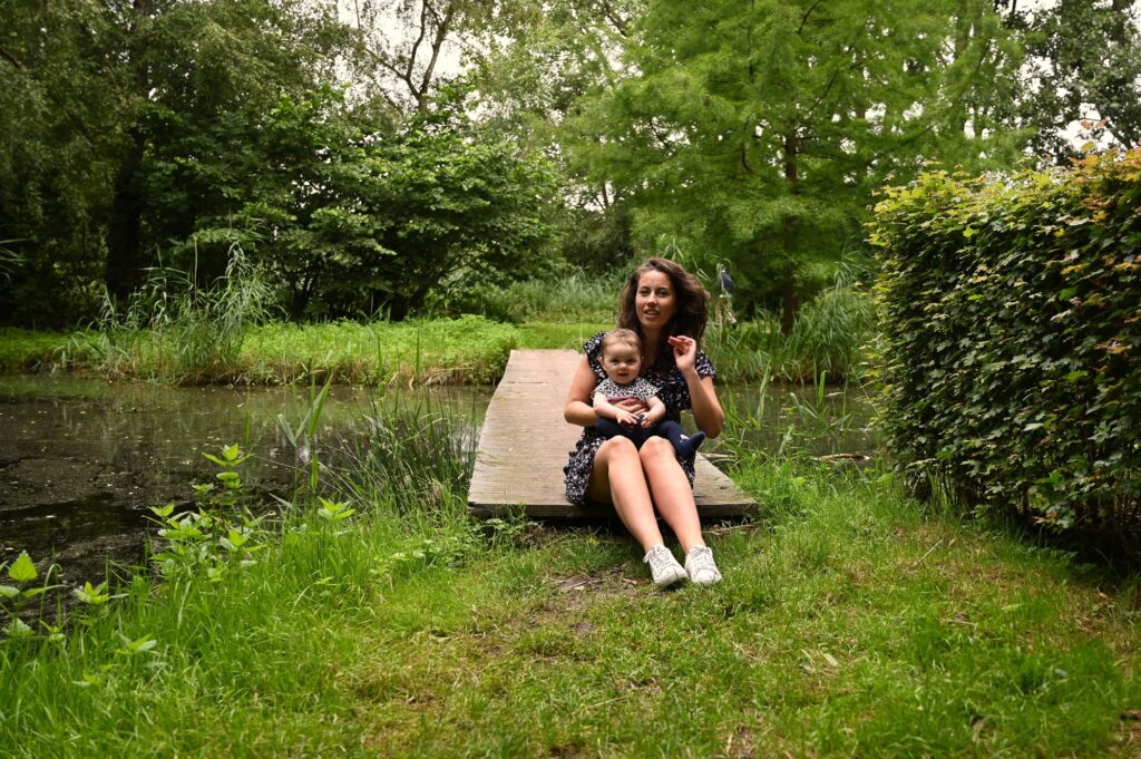 Samen aan het water.