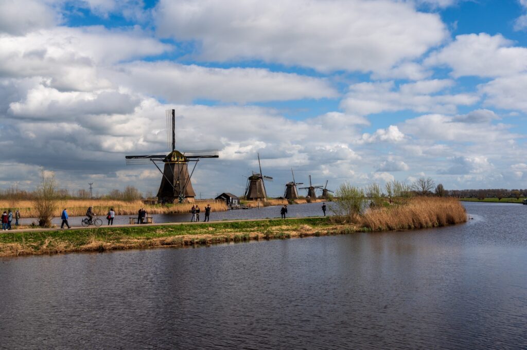 Een rij vol geschiedenis.