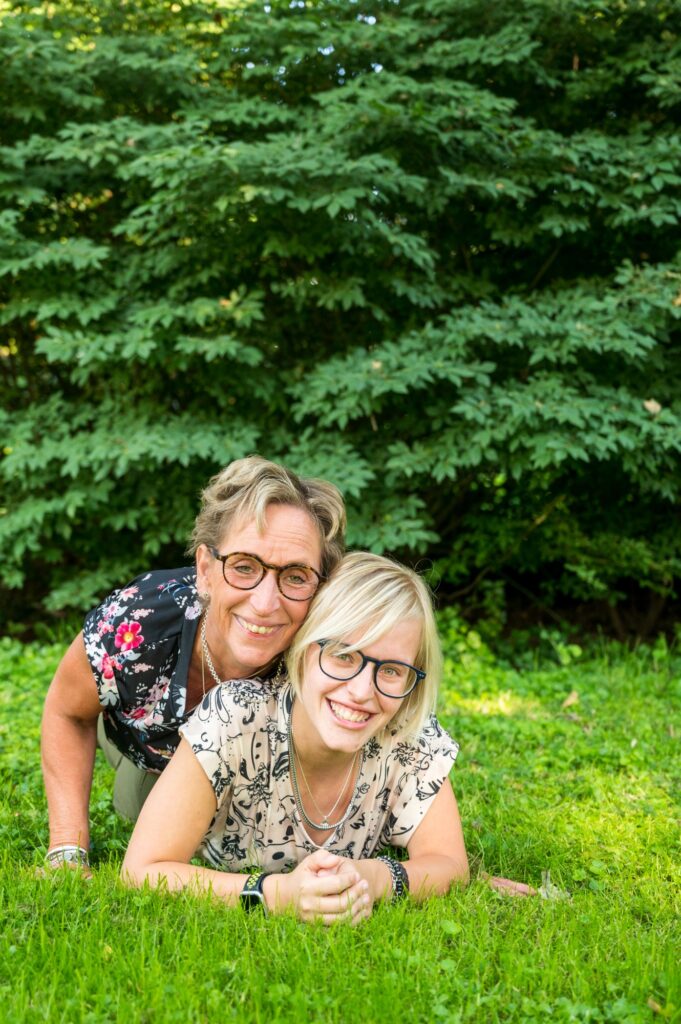 Samen op de foto